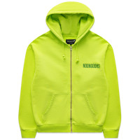 Noon Goons Makeout ZIP Hoodie LIME GREEN
