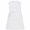 Engineered Garments Banded Collar Dress WHITE COTTON MIXED PATCHWORK