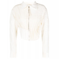Andersson Bell Alba Patchwork Lace Shirts OFF WHITE