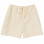 AURALEE High Density Finx Linen Weather Easy Shorts ECRU