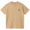 Carhartt WIP S/S Nelson T-shirt DUSTY H BROWN (GARMENT DYED)