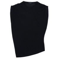YLEVE Cotton Linen Sheer Jersey Tack N/S P/O BLACK