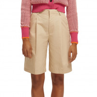 Scotch & Soda High Rise Bermuda Shorts SOFT SAND