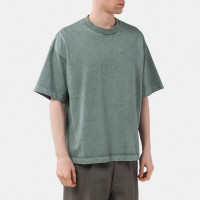 YLEVE Pigment DYE Cotton Jersey S/S T KHAKI