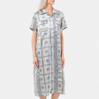 NEEDLES S/S Classic Shirt Dress OFF WHITE