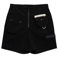 F/CE 6 Pockets Corduroy Shorts BLACK