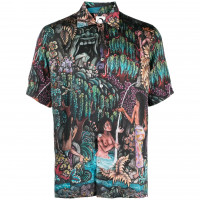 ENDLESS JOY GOA Gajah Short Sleeve Shirt MULTI