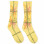 Collina Strada Socks Yellow Flower Check