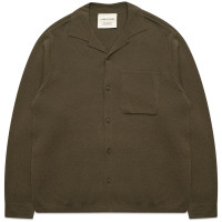 A Kind of Guise Kinan Knit Shirt FERN GREEN