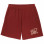 Sporty & Rich 94 Country Club GYM Short MAROON