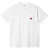 Carhartt WIP S/S Pocket Heart T-shirt White