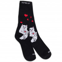 RIPNDIP Nermal Loves Socks BLACK