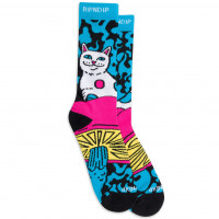 RIPNDIP Psychedelic Socks MULTI