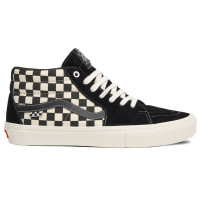 Vans MN Skate Grosso MID CHECKERBOARD BLACK/MARSHMALLOW