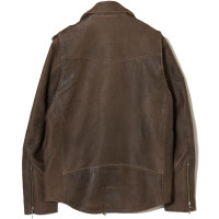 SUGARHILL Gill Leather Rider's Jacket BLACK GILL
