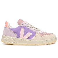 VEJA V‐10 Suede MULTICO-LAVANDE