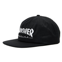 Thrasher MAG Logo Snapback BLACK/WHITE