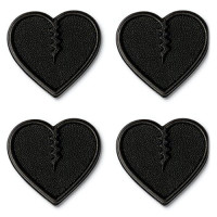 Crab Grab Mini Hearts BLACK