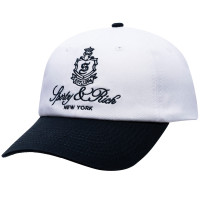 Sporty & Rich Vendome HAT WHITE/NAVY