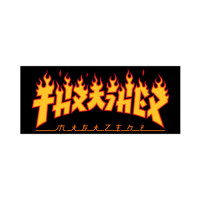 Thrasher Godzilla Flame Sticker ASSORTED