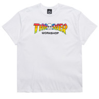 Thrasher Thrasher X AWS Spectrum T-shirt White