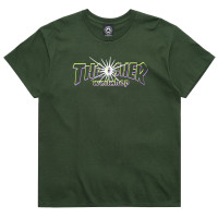 Thrasher Thrasher X AWS Nova T-shirt Forest Green