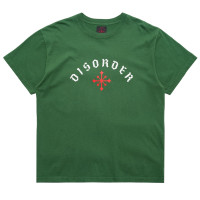 Disorder Skateboards Arch Logo SS TEE Olive