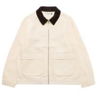 Pop Trading Company ROP Full ZIP Jacket OFF WHITE