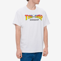 Thrasher Thrasher X AWS Spectrum T-shirt White