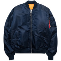 Alpha Industries Alpha Ma-1 Flight Jacket REPLICA BLUE
