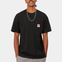 Carhartt WIP S/S Pocket Heart T-shirt BLACK