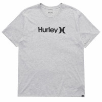 Hurley M Everyday Washed Core OAO Solid TEE DARK GREY HTR