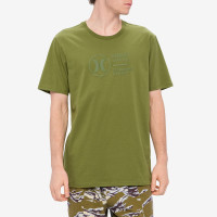 Hurley CUT TEE MOS GREEN