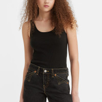 Levi's® Classic FIT Tank TOP CAVIAR - BLACK