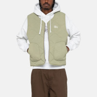 Stussy Recycled Nylon Liner Vest COYOTE