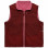 Pop Trading Company Reversible Safari Vest FIRED BRICK/MESA ROSE