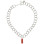 MARNI Necklace With HOT DOG Charm ARABESQUE