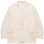 AURALEE Light Wool MAX Gabardine Jacket IVORY WHITE