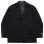AURALEE Light Wool MAX Gabardine Jacket TOP BLACK