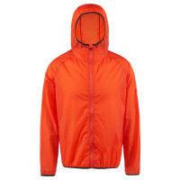 District Vision Ultralight Packable DWR Wind Jacket Tangerine