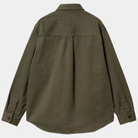 Carhartt WIP Derby Shirt JAC PLANT (RINSED)