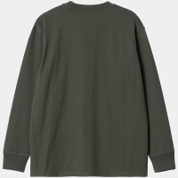 Carhartt WIP L/S American Script T-shirt PLANT