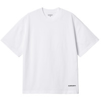 Carhartt WIP S/S Link Script T-shirt White / Black