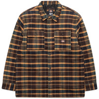 Dickies Moulton Shirt Jacket Brown/Gingerbread/Dark Ivy Plaid