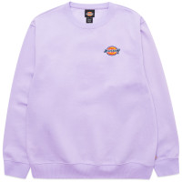 Dickies Chest Logo Fleece Crew PURPLE ROSE
