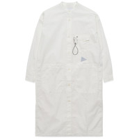 And Wander Cordura Typewriter Long Shirt White