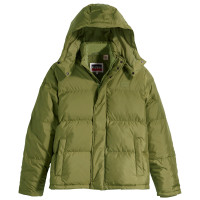 Levi's® Laurel Short Puffer MARTINI OLIVE - BROWN