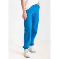 Sporty & Rich Italic Logo Sweatpant Royal Blue/White