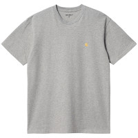 Carhartt WIP S/S Chase T-shirt GREY HEATHER / GOLD