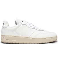 VEJA V-90 Leather White